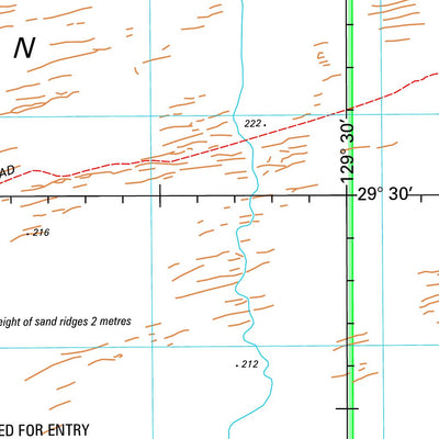 Geoscience Australia Wyola SH52 - 07 digital map