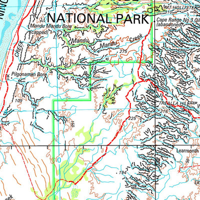 Geoscience Australia Yanrey Special SF50 - 09 digital map