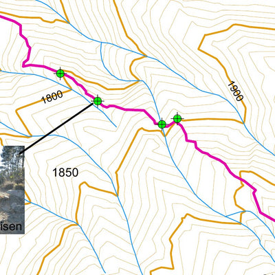 GMC UI Sumbing Mount - Garung Trail UTM digital map