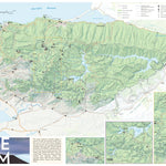 Golden Gate National Parks Conservancy OneTam Trail Map - Mt. Tamalpais digital map