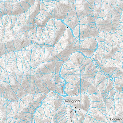 GoTrekkers Ltd Copper Canyon Area #03 Mexico digital map