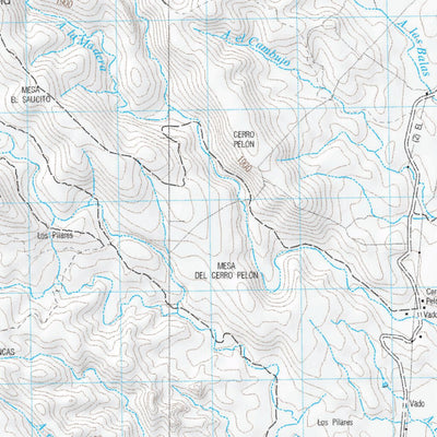 GoTrekkers Ltd Copper Canyon Area #09 Mexico digital map