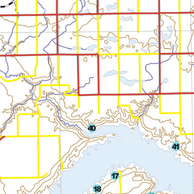 GoTrekkers Ltd Lake Diefenbaker, Saskatchewan digital map