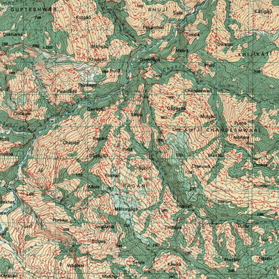 GoTrekkers Ltd Nepal Mount Everest Area Topographic digital map