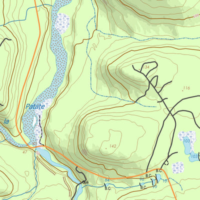 GPS Quebec inc. 012E10 POINTE CARLETON digital map