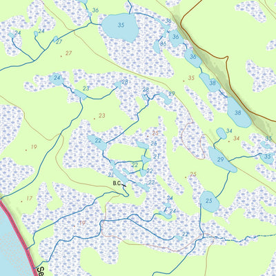 GPS Quebec inc. 012E12 RIVIERE AU FUSIL digital map