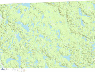 GPS Quebec inc. 012K16 LAC DE RE digital map