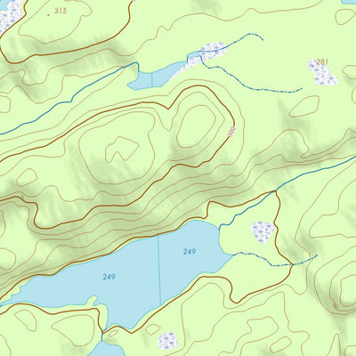 GPS Quebec inc. 012K16 LAC DE RE digital map