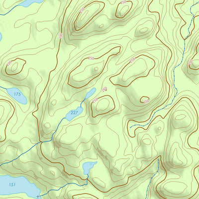 GPS Quebec inc. 012K16 LAC DE RE digital map