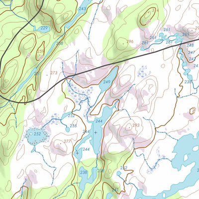 GPS Quebec inc. 012L11 LAC-ALLARD digital map