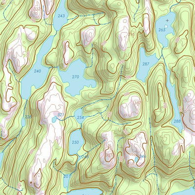 GPS Quebec inc. 012L11 LAC-ALLARD digital map