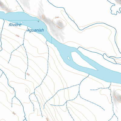 GPS Quebec inc. 012M01 LAC ARTHUR digital map