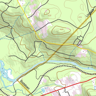 GPS Quebec inc. 021E11 SCOTSTOWN digital map