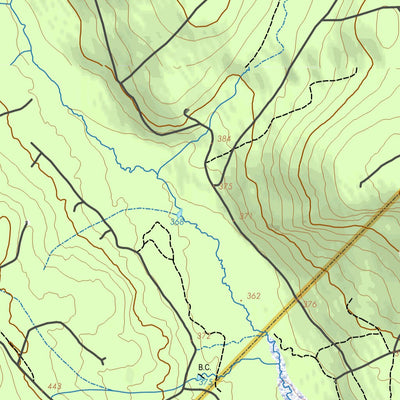 GPS Quebec inc. 021N04 STE-PERPETUE-DE-ISLET digital map