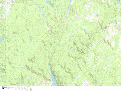 GPS Quebec inc. 021N11 SAINT-HONORE digital map