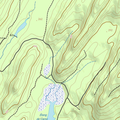 GPS Quebec inc. 021N15 SQUATEC digital map