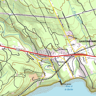 GPS Quebec inc. 022A02 PORT-DANIEL digital map