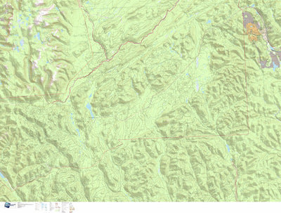 GPS Quebec inc. 022A13 LAC MADELEINE digital map