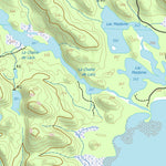 GPS Quebec inc. 022E04 LAC AUX GRANDES POINTES digital map