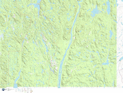 GPS Quebec inc. 022E06 LAC LEMOINE digital map