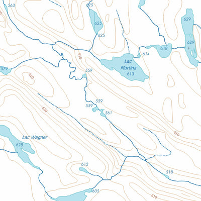 GPS Quebec inc. 022E08 LAC RIVERIN digital map