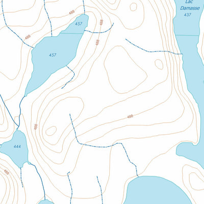 GPS Quebec inc. 022E16 RIVIERE LA TOURETTE digital map