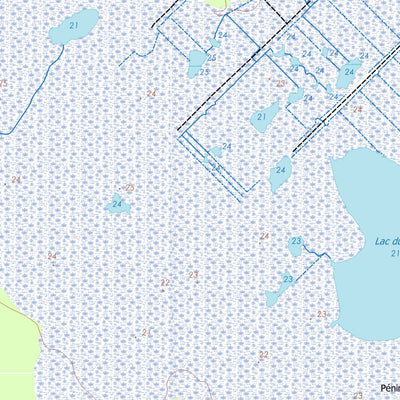 GPS Quebec inc. 022F01 BAIE-COMEAU digital map