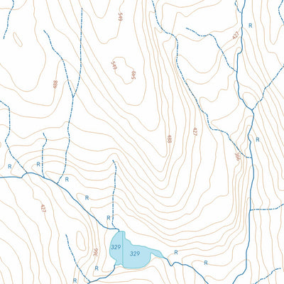 GPS Quebec inc. 022K01 LAC SAINT-PIERRE digital map