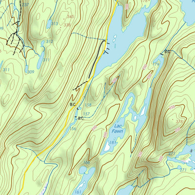 GPS Quebec inc. 031G15 ARUNDEL digital map