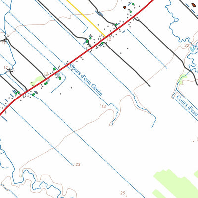 GPS Quebec inc. 031I02 YAMASKA digital map