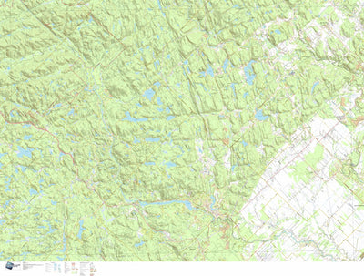 GPS Quebec inc. 031I04 RAWDON digital map