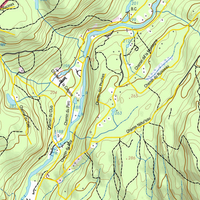 GPS Quebec inc. 031I06 SAINT-GABRIEL-DE-BRANDON digital map