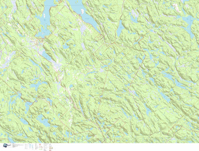 GPS Quebec inc. 031I12 SAINT-MICHEL-DES-SAINTS digital map