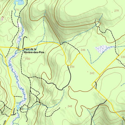 GPS Quebec inc. 031I16 NOTRE-DAME-DE-MONTAUBAN digital map