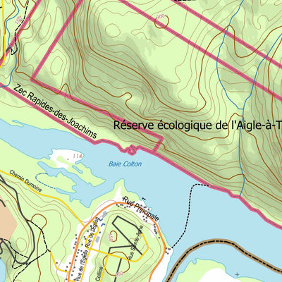 GPS Quebec inc. 031K04 ROLPHTON digital map