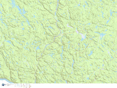 GPS Quebec inc. 031K05 LAC DU PINCEAU digital map