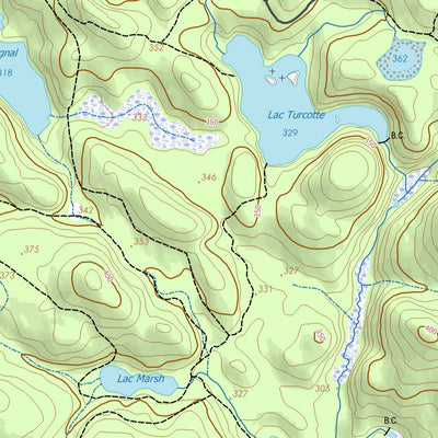 GPS Quebec inc. 031L07 MATTAWA digital map