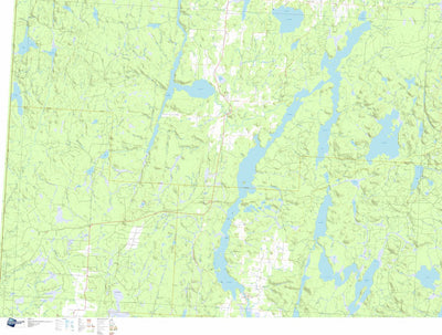 GPS Quebec inc. 031M14 LAC BARRIERE digital map