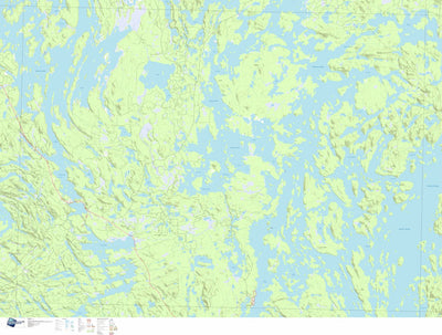 GPS Quebec inc. 031N07 RESERVOIR CABONGA digital map