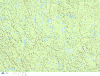 GPS Quebec inc. 032A07 LAC BONHOMME digital map