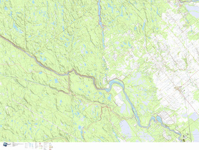 GPS Quebec inc. 032A15 NORMANDIN digital map