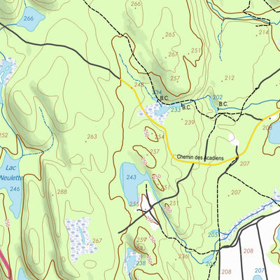 GPS Quebec inc. 032A15 NORMANDIN digital map