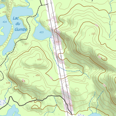 GPS Quebec inc. 032B03 CLOVA digital map