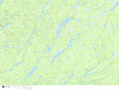 GPS Quebec inc. 032C08 LAC VALMY digital map