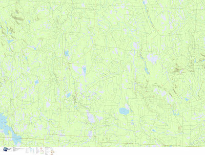 GPS Quebec inc. 032E02 MONT PLAMONDON digital map