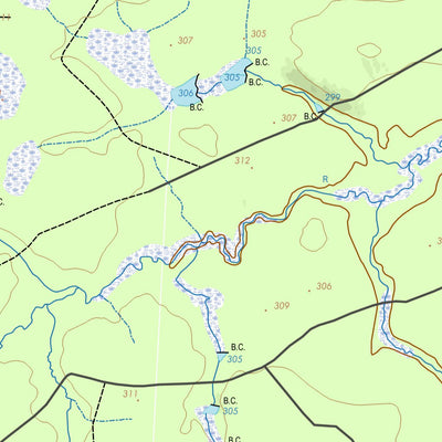 GPS Quebec inc. 032E02 MONT PLAMONDON digital map