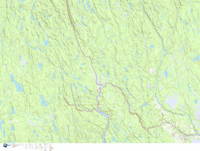 GPS Quebec inc. 032H02 GIRARDVILLE digital map