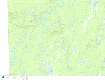 GPS Quebec inc. 032P10 LAC HOLTON digital map