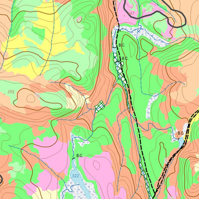 GPS Quebec inc. BARRAGE-GOUIN digital map