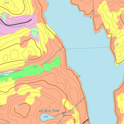 GPS Quebec inc. GRAND LAC BOSTONNAIS digital map